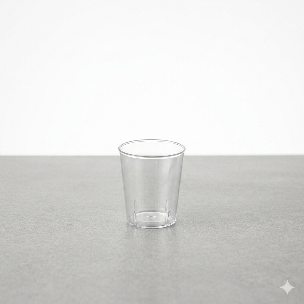 Einweg Schnapsbecher 40 Stück 2 cl